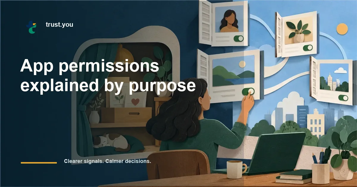 Illustrated guide to app permissions explained by purpose